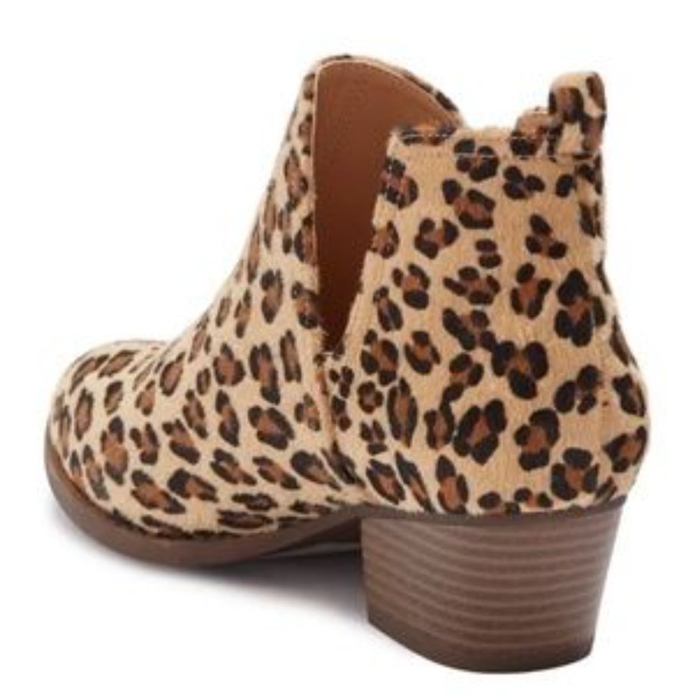 🙇🏻‍♂️ Chinese Laundry Leopard Print Ankle Boot New In Box - Picture 6 of 6